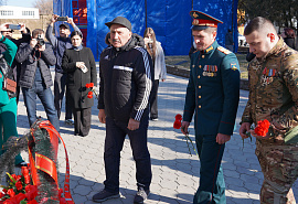 В Черкесске состоялось собрание общественности, приуроченное к 36-й годовщине окончательного вывода войск из Афганистана