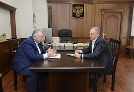 Спикер Парламента КЧР Александр Иванов побывал с рабочей поездкой в Прикубанском районе 